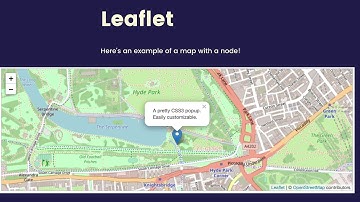 Introduction to Digital Mapping Series: Leaflet