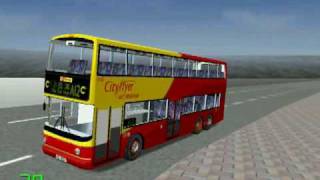 mm2 bus 將軍澳 上斜 測試(35b/110) Dennis Trident 12m ALX AC 2102 [ Cummins 305 +DIWA863.3 ]