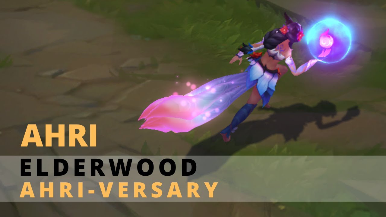 Elderwood Ahri Ahri-versary Chroma - essence emporium 2022 - YouTube