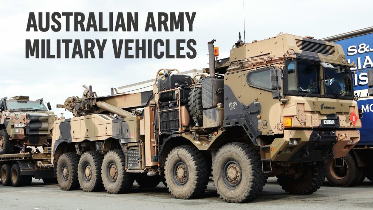 Australian Army Military Vehicles | Bushmaster, Hawkei, G-Wagon 4x4 ...