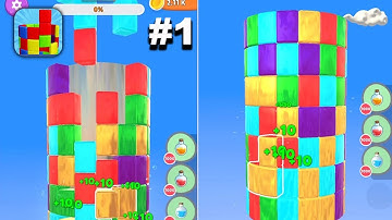 Popping Cubes  - New Release - Hyper Hybrid Casual - Gameplay Walkthrough (iOS & Android)