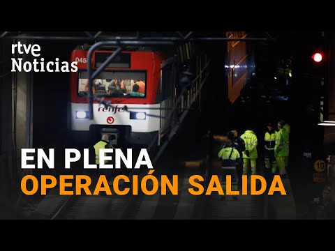 DESCARRILA un TREN a la entrada de ATOCHA y provoca el CORTE de CINCO LÍNEAS de CERCANÍAS | RTVE