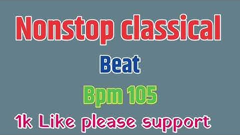 Nonstop Classical track Bpm 105 dholak tabla duff Mandar mix rhythum bhojouri music track
