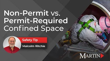 Non-Permit vs. Permit-Required Confined Spaces | martinsupply.com