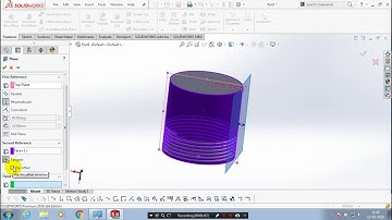 HOW TO CREATE TANGENT PLANE IN SOLIDWORKS