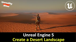 Unreal Engine 5 - Create a desert landscape procedurally