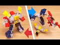 [LEGO Mini Robot Tutorial] Great Wings - Combiner Robot(similar with Megazord)/ミニレゴ合体ロボ/미니 레고 합체로봇