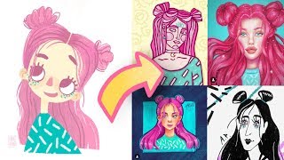 вы рисуете круче | #Drawthisinyourstyle challenge...