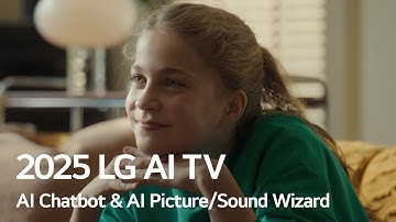 2025 LG AI TV | AI Chatbot & AI Picture/Sound Wizard : Optimized for Every MeㅣLG