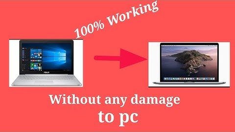 How to change Windows 7/8/10 to Apple Mac