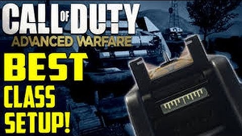 COD: Advanced warfare - "ASM1" BEST CLASS SETUP- SMG CLASS SETUP! (COD: AW Class setups