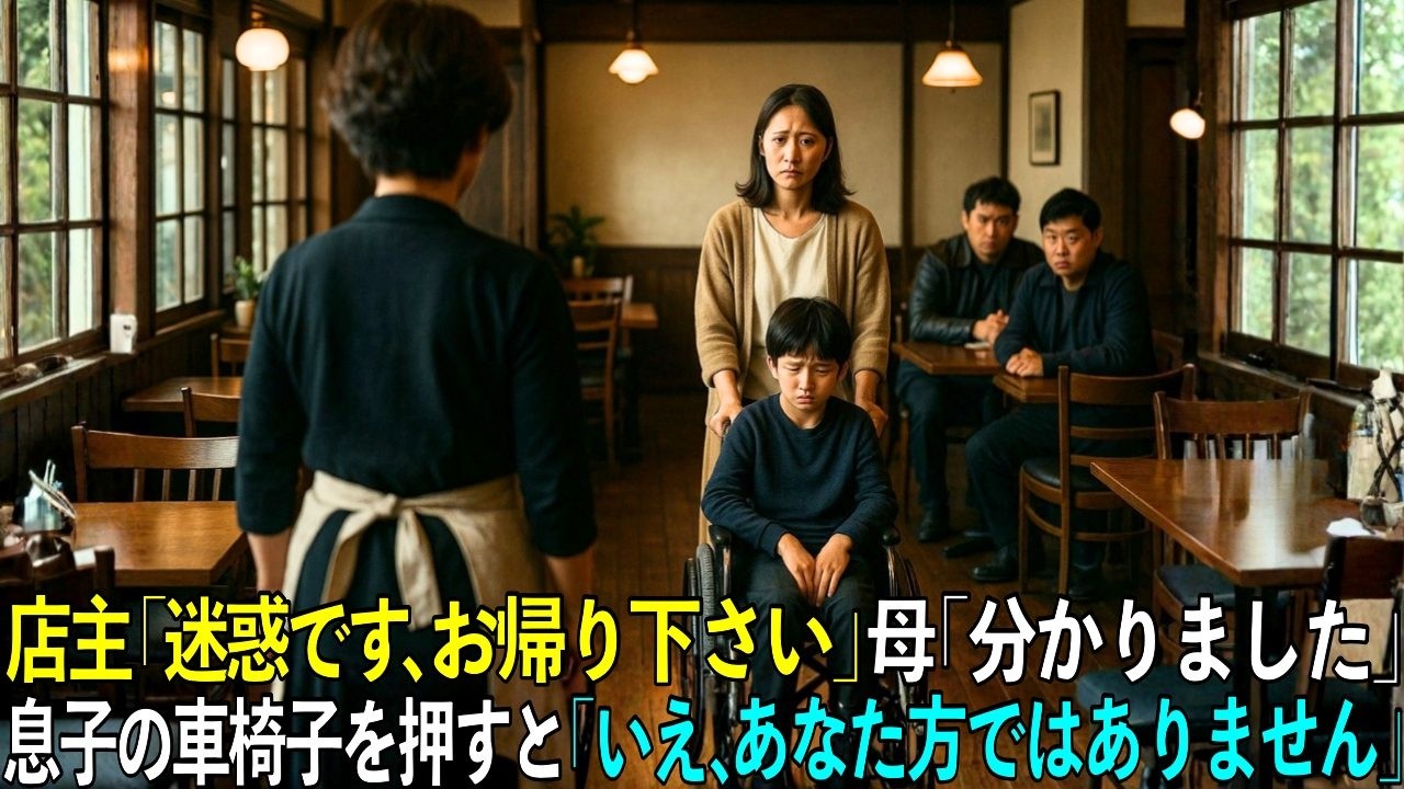 店主の突き刺す一言で店内に緊張が走った……喫茶店を追い出されたのは一体・・・