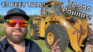 I Bought the BIGGEST Wheel Loader Known To MAN! WILL IT MOVE???