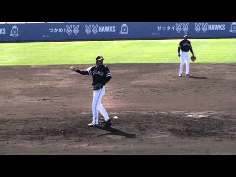 ホークスキャンプ2012 (2月12日) 投内連携②