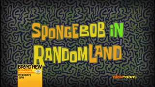 SpongeBob Season 12: SpongeBob In Randomland (Title Card)