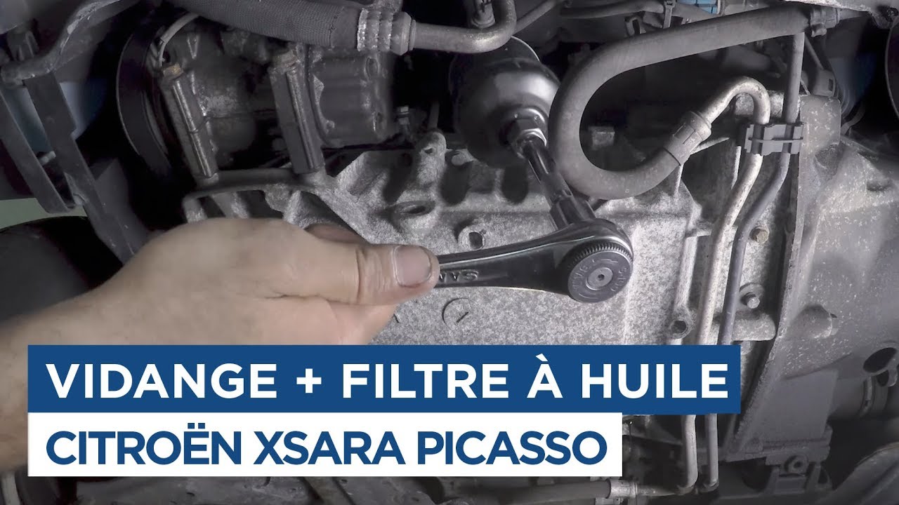 Comment Faire Une Vidange Sur Citroen Xsara Picasso Youtube