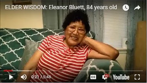 ELDER WISDOM: Eleanor Bluett, 84 years old