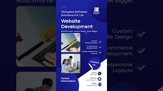 Build Smarter, Launch Faster with Techgoes #webdesign #techsolutions