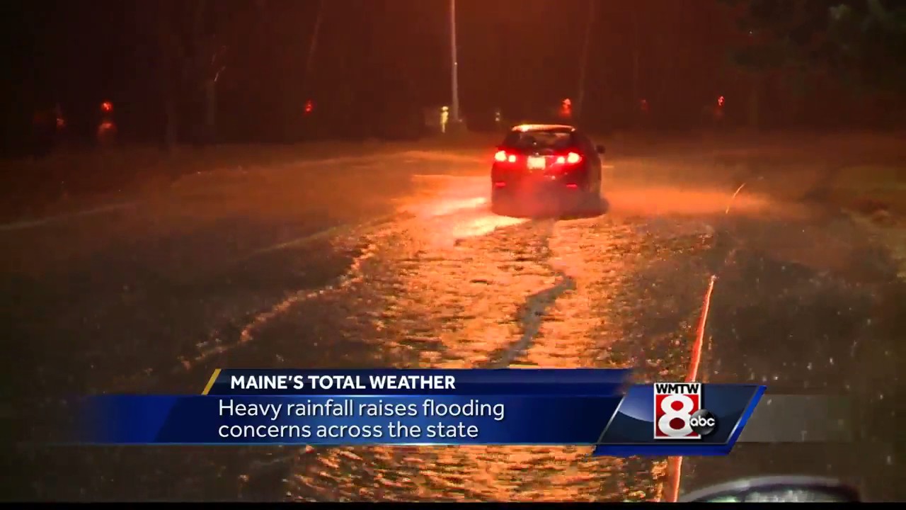 Heavy rainfall raises flooding concerns across the state - YouTube