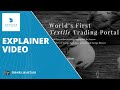 Textile trading portal texchange  animated explainer dmi frames in action