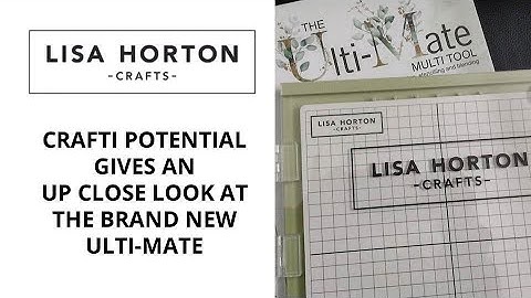 CRAFTI POTENTIAL GIVES AN UP CLOSE LOOK AT THE BRAND NEW ULTI-MATE MULTI TOOL