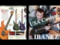 История Ibanez USA Custom USRG. Странности грифа Tension free neck и Ibanez USRG30.