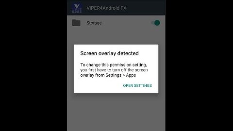 [Solved] Turn Off Screen Overlay Detected | Android Marshmallow