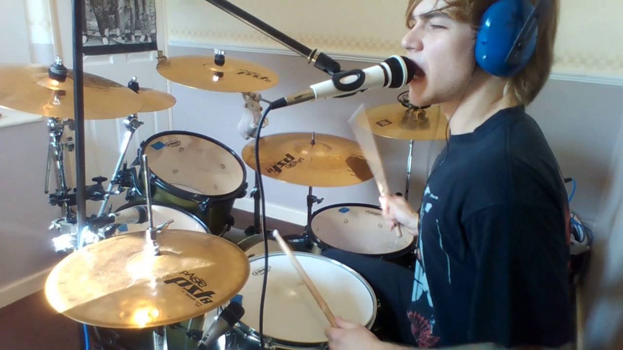 Traveling wilburys Inside out drums & vocals cover - YouTube