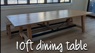 Celebrity White oak dining table Profile