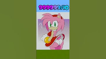 Sonic x Amy Rose/ WAIT FOR IT... 🤪😋😍 #shorts