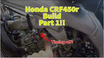 Honda CRF450R Build Part 1: Pulling top end apart/figuring out why it wont run!