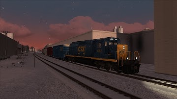 Train Simulator 2022. CSX D778 Working the Local industries along the Hanover Subdivision.