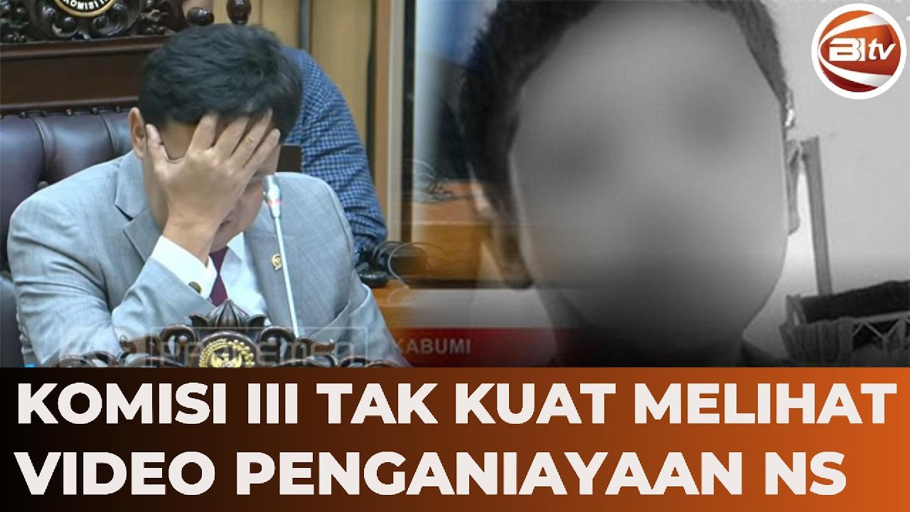 Momen Pilu Habiburokhman Tak Kuasa Menonton Video Penganiayaan NS di Rapat Komisi III