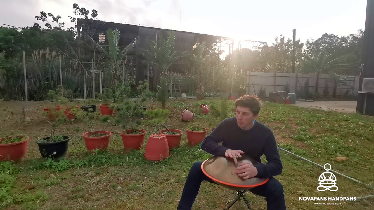 9 Note Handpan in D Kurd Minor | Generation 7 | NovaPans Handpans