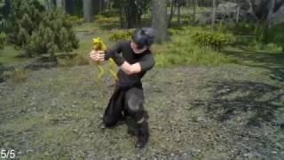 Final Fantasy 15 - The Professors Protege Yellow Frogs Location