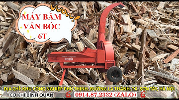 Bàn giao máy băm gỗ bóc, ván bóc thành dăm 6T Bình Quân - LH: 0914872332 (zalo)