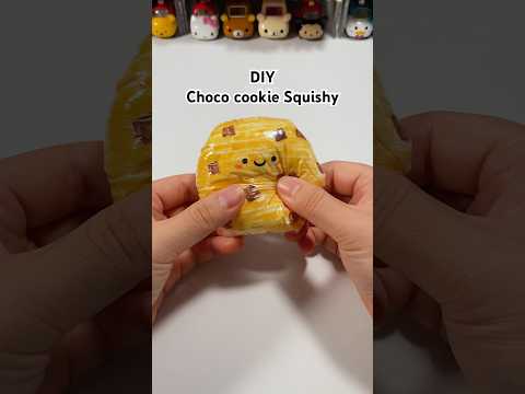 ✨DIY Tutorial✨ Choco cookie Squishy🍪 #diy #squishy #howto #asmr #papercraft #kawaii #tikipaper
