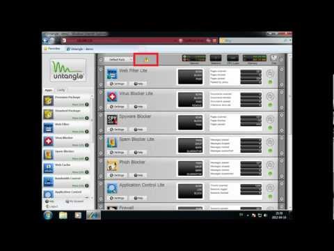 Untangle Administrator Alerts