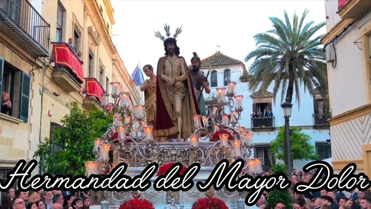 [4K] Hermandad del Mayor Dolor Saliendo de Calle Tornería /Jueves Santo Jerez 2025 @SobreLosPie