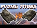 НА ЗАБИВ#9 | Какой ТТ универсальней | FV215b или T110E5 | WoT Blitz | Zlobina Liza