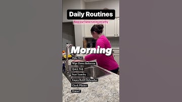 Morning Routine #cleaningroutine #flylady #morningroutine