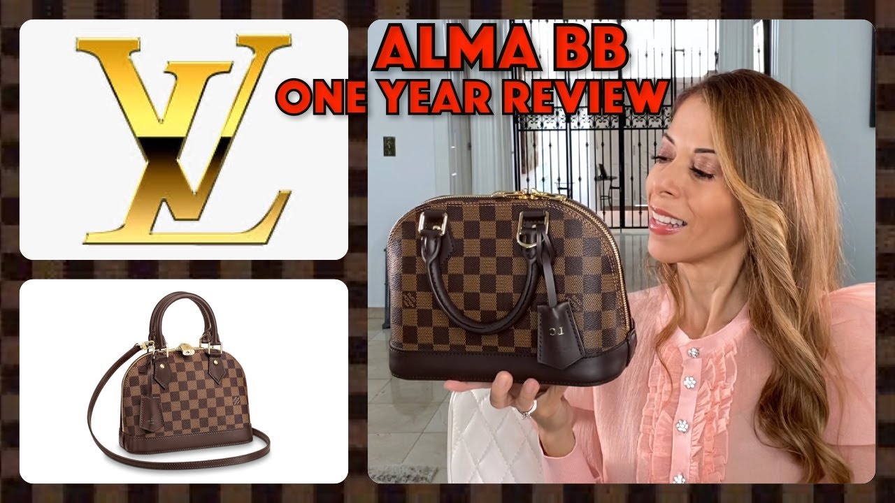 Louis Vuitton Alma BB / 1 Year Review /Pro's & Con's / What Fits 