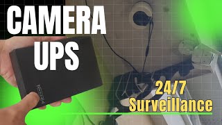 Cheap UPS (Uninterruptible Power Supply) for Security Cameras | 24/7 Non-Stop Surveillance