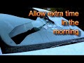 Frost warning - drive safe