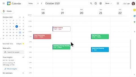 How to: View Time Insights in Google Calendar