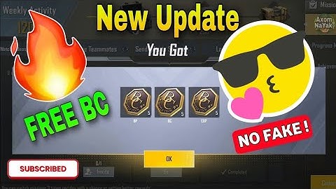 PUBG LITE WATCH VIDEO REWARD ARE BACK || 5 BC COLLECT UNBAN TO WATCH 2023.|| PROBLEMS FIX 100%