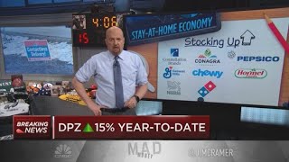 Jim Cramer: Domino's and Chipotle are among the handful of chains that will actually survive this
