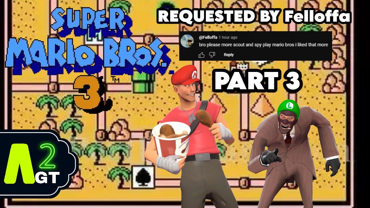 Scout and Spy play Super Mario Bros. 3 (Part 2)