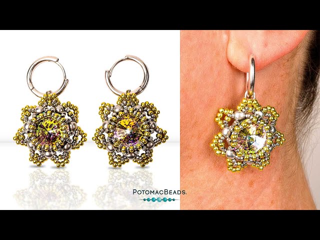 SUNNYCLUE DIY Earring Making Kit - 10 Pairs Tibetan Style With Gemstone Beads & Alloy Charms