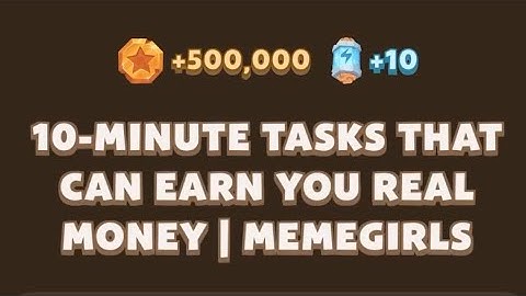 10-MINUTE TASKS THAT CAN EARN YOU REAL MONEY | MEMEGIRLS | Memefi video code today | #memefi #code